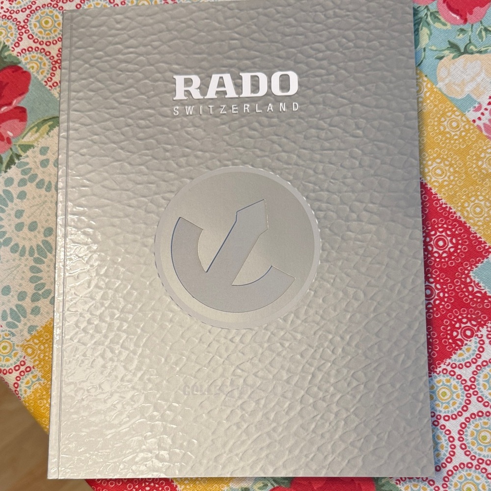 Rado from Switzerland watch time piece magazine 2025 new